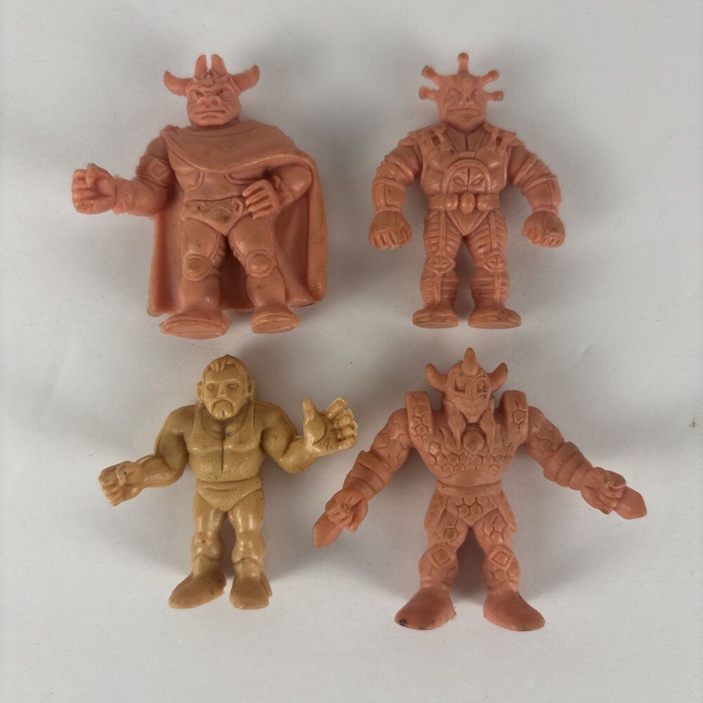 Mattel M.U.S.C.L.E. Men Kinnikuman 4 Flesh Figures 068 011 111 126